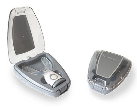 Early concepts for OrthroAccell tooth straightening device