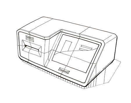Sketch of a device for PSA testing