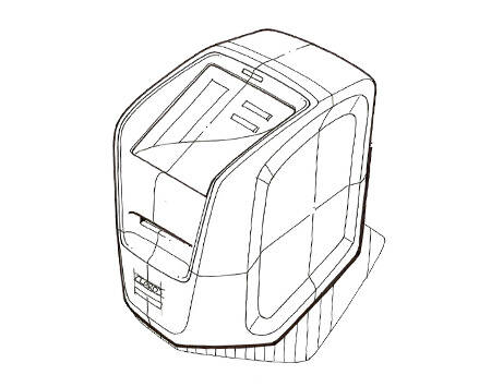 Sketch of a device for PSA testing