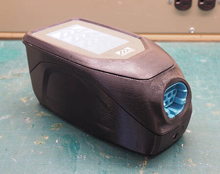 Prototype of Normatec muscle recovery device