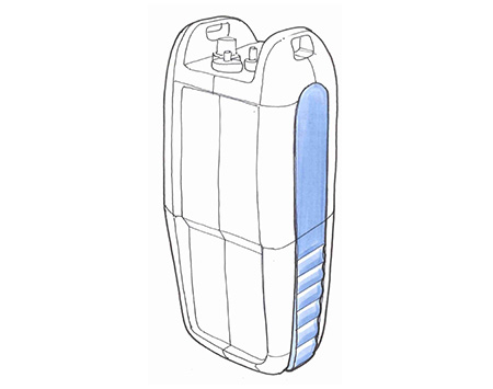 Fiber optic testing device sketch