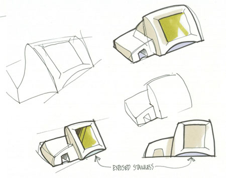 IDEXX snapshot milk analyzer device sketches
