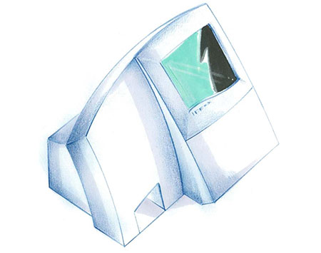 IDEXX snapshot milk analyzer device sketch