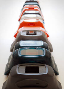 A row of prototypes